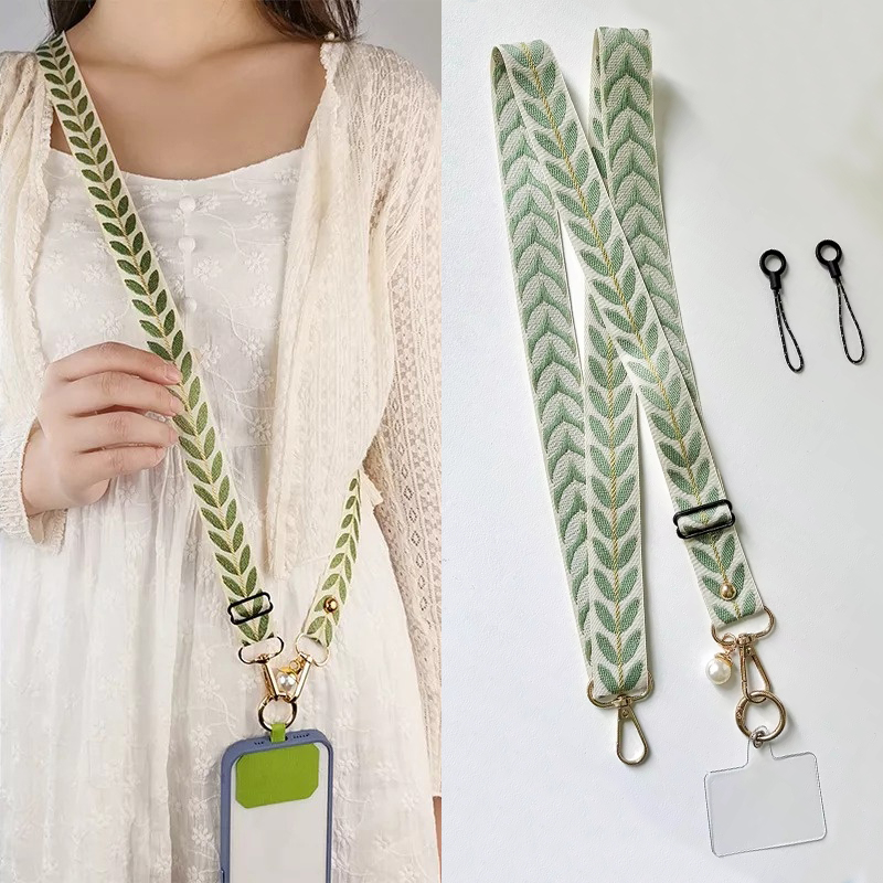 Crossbody Lanyard Neck Strap Case - Correa para teléfono móvil, banda para