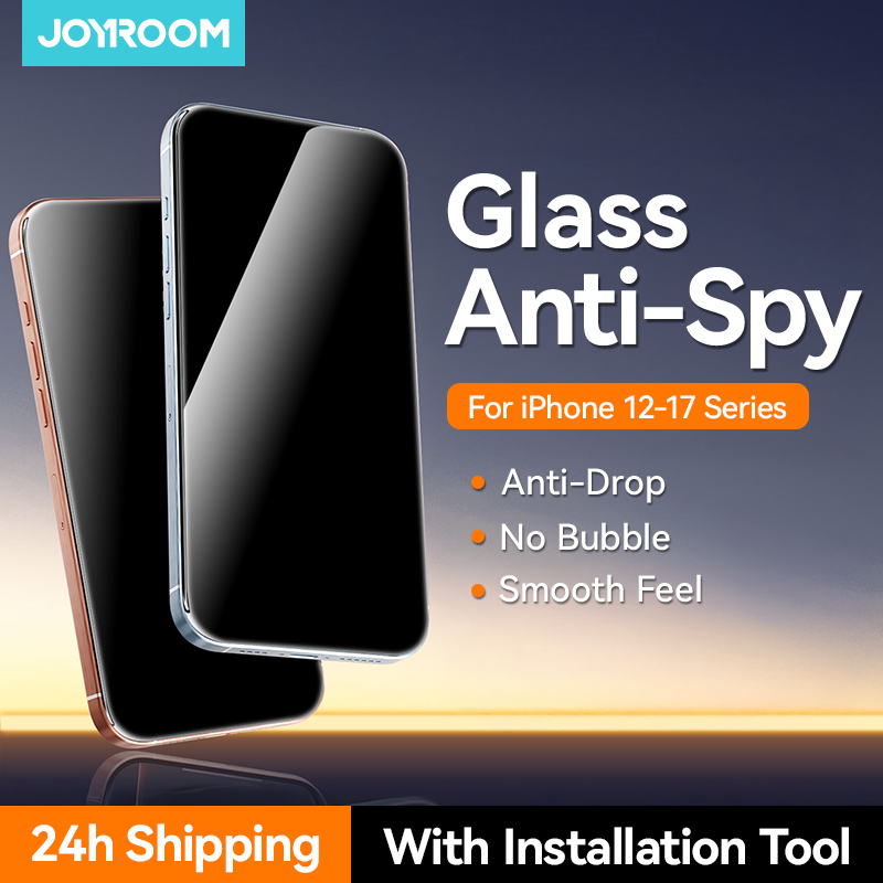 Matte Anti Glare Screen Protector - Joyroom 1/2 Piezas Cristal Antiespía para